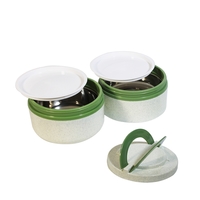 Paras Stainless Steel Flexi 2 Layer Lunch Box 

