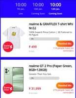 REALME GT 2 Pro (8GB+128GB) - Sale 12th JANUARY 10A.M.