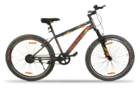 Urban Terrain Zion 27.5” Red Mountain Bike with Free Cycling Event & Ride Tracking App by Cultsport (18 Inch Frame, Ideal for Unisex)