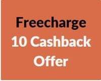 FreeCharge : 10 pe 10  (User Specific)