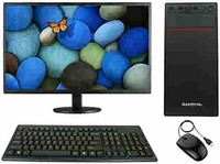 Gandiva Desktop Computer PC (Core i5 1st Generation CPU / 8GB DDR3 RAM / 500HB HDD/USB Keyboard & Mouse/WiFi) Pre Installed Win 10 Professional (Trail Version) (18.5" Monitor) [65% Coupon]