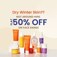 EarthRhythm Flat 50% off on Face Care Range 