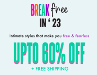 Zivame Break free In '23 Sale: Upto 60% off + Free Shipping 