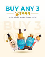 Pilgrim: Buy any 3 @999 Applicable on all Face Care products!