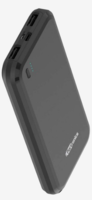 Portronics Power Brick 10 10000mAh Dual Output Ports Power Bank (POR-1014, Black)