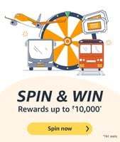 Spin and Win Rewards up to ₹10,000*
