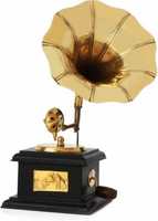 Antique Handmade Vintage Dummy Gramophone Decorative Showpiece