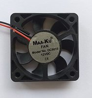 MAA-KU DC5010 Small Axial Case Cooling Fan. SIZE(5x5x1cm), SUPPLY VOLTAGE : 12VDC 