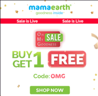 Mamaearth - Buy One Get One Free