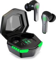 New PTron Bassbuds Epic, 40ms Gaming TWS EarbudsTouch Control Bluetooth Headset  (Black, In the Ear)