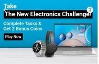 (New) Flipkart: Electronic Challenge Get 2 Sc And Other Discounts