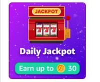 Amazon Daily Jackpot Win Coins 