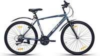 VECTOR 91 Athens 26T 21 Speed Hybrid Bike, 18.5 Inch Frame, Ideal for Men (Black, Grey) (coupon applied)