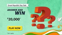 Amazon Republic Day Quiz Answers Today : Win Rs.20000