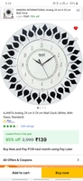 Loot Ajantha wall clock 139rs