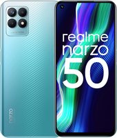 realme narzo 50 (Speed Blue, 4GB RAM+64GB Storage) Helio G96 Processor | 50MP AI Triple Camera 
