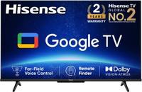 Hisense A6H 108 cm (43 inch) Ultra HD (4K) LED Smart Google TV with Hands Free Voice Control, Dolby Vision and Atmos  (43A6H)