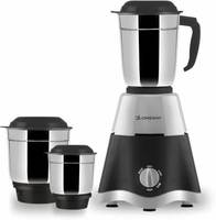 Longway Super Dlx 700 Mixer Grinder (3 Jars, Black, Gray)