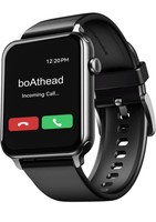 boAt Wave Call Smart Watch, Smart Talk with Advanced Dedicated Bluetooth Calling Chip, 1.69” HD Display with 550 NITS & 70% Color Gamut, 150+ Watch Faces, Multi-Sport Modes,HR,SpO2, IP68(Active Black)  