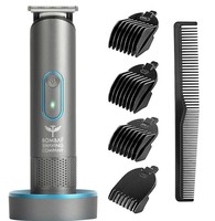 Bombay Shaving Company Men Grey & Blue All-in-One Beard Trimmer + Free gift  Bombay Shaving Company Men Deodorant Spray - 150 ml