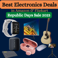 Flipkart & Amazon Republic Days Sale 2023 Best Deals on Electronics