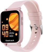 Fastrack Reflex Curv with 2.5D Curve Display,AI Enabled Coach,Health Suite &5ATM Smartwatch (Pink Strap, Free size)