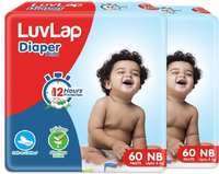 LuvLap Diaper Pants Super Jumbo Pack Baby Diaper Pants - New Born  (120 Pieces)