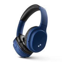 URBN Thump 550 HD Sound Deep Bass Wireless Bluetooth Headphone with in-Built Mic, (Blue)