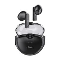 PTron Bassbuds Fute 5.1 Bluetooth Truly Wireless Featherlite TWS in Ear Earbuds with Mic