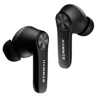 Hammer Airflow 2.0 Bluetooth Truly Wireless in Ear Earbuds with Mic (Midnight Black)