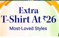 Myntra - Extra Clothing Just Rs.26 on Purchase MRP