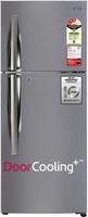 LG 260 L Frost Free Double Door Top Mount 3 Star Refrigerator with Smart Inverter (Shiny Steel, GL-I292RPZX)