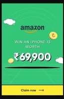 Cred Jackpot: Chance to win iPhone 13 worth of of 69900 or 10,000 exchange bonus coupon off on iphone from Amazon