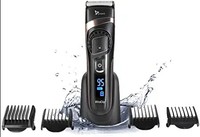 SYSKA HB100 Ultraclip Hair Clipper and Trimmer support Super Fast Charging, Runtime-90Mins, 20 Length Settings with 4 Stubble Guided Comb (Black)