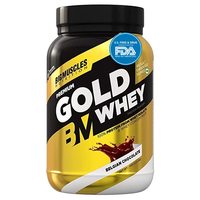 Bigmuscles Nutrition Premium Gold Whey Pack of 1Kg Whey Protein Isolate Blend Powder