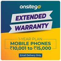 Onsitego 1 Year Extended Warranty for Mobiles (Rs.10001 to 15000) Email Delivery