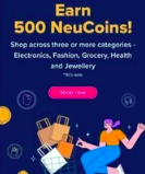 Tata Neu Earn 500 Neucoins for shopping on 3 or more categories