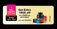 1mg×TataNeu: Extra ₹500 off on orders of ₹2000 or above
