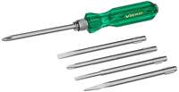 Visko Tools 101 Screwdriver Kit (Red, 6-Pieces)