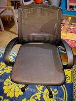 Loot - Oakly Mid Back Mesh Revolving Office Chair Black 