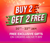 Faces Canada : Buy 2 Get 2 Free on Beauty Products