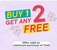 Sanfe : Buy 1 Get 2 Free + Get Free Surprise Gift Worth Rs.299 & Extra 10% Off On Prepaid Orders