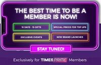 Times Prime Member fest from (23 Jan - 6 Feb ) - Get Extra Freebies / Coupons & Discount on Selected Stores