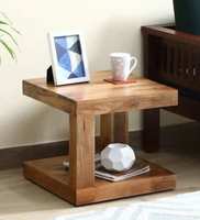 SIDE TABLE Solid Wood End Table@4274 + Freebie Worth ₹999 