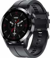 Fire-Boltt Talk Ultra 1.39 Round Color HD Display with Bluetooth Calling & Metal Body Smartwatch (Black Strap, Regular)