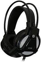 HP H100 Wired Over Ear Gaming Headphones (3DR59PA, Black) [coupon]