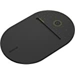 Archer Tech Lab Quiver 500 Gaming Mousepad, 15W Wireless Charging, All QI Device Compatible, Surge Protection, High Speed+ Low Friction PU Foam Surface, Plug & Play, Compact, Portable
