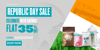 Myprotein Republic Day Sale - Flat 35% Off on Myprotein Products