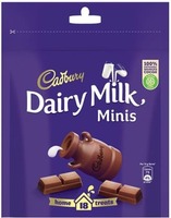 Cadbury Dairy Milk Home Treats Pack of 18 Mini Chocolate Bars Bars  (126 g) [Supermart]