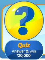 Amazon Fun Trivia Quiz Answers : Win Rs.20000